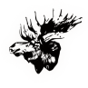 The Loose Moose Head Logo