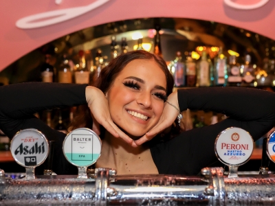 Waitress Drinks Deals on a Club Crawl
