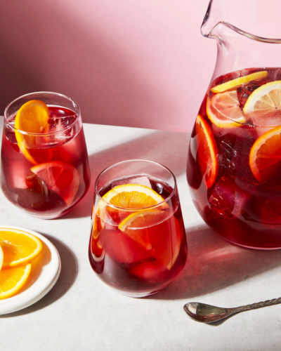 Classic Fruit Sangria Cocktail